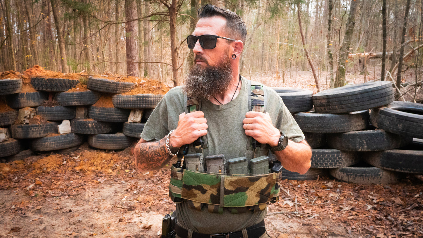 SAUL (Scalable Adaptable Utility Loadout) Chest Rig System